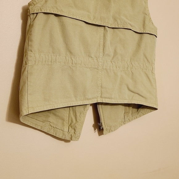 Madewell | Women's Small Green Safari Utility Vest (Size Small) - Picture 15 of 16